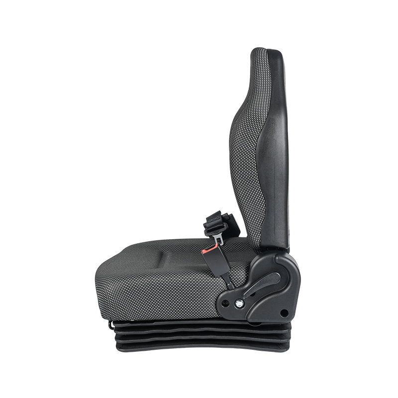 BF6-3 EN13490 IT1 certifikovaná sedačka pro vysokozdvižné vozíky s navíjecím bezpečnostním pásem a tlumením nárazů a spínačem OPS pro vysokozdvižné vozíky s lithiovou baterií Kompatibilní s Hyster, Jungheinrich