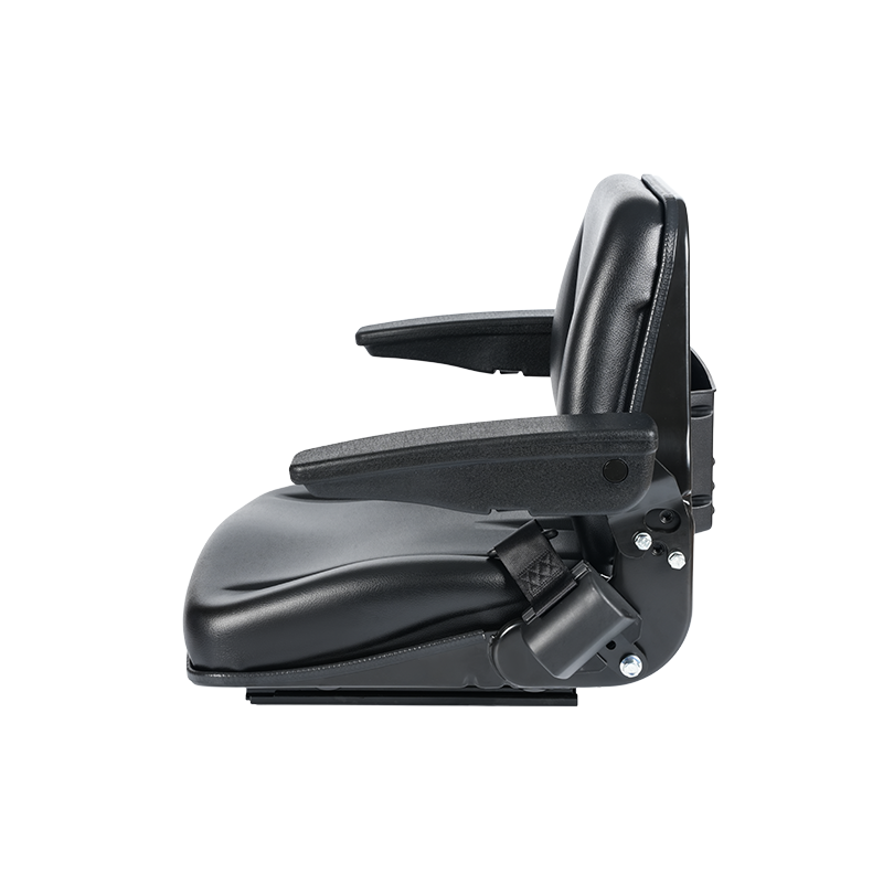 BF8-4 Odolné mechanické skládací zemědělské sedadlo pro zemědělské vysokozdvižné vozíky s nastavením hmotnosti 
