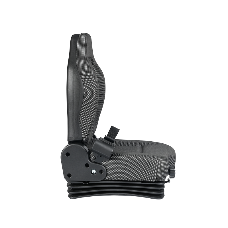 BF6-3 EN13490 IT1 certifikovaná sedačka pro vysokozdvižné vozíky s navíjecím bezpečnostním pásem a tlumením nárazů a spínačem OPS pro vysokozdvižné vozíky s lithiovou baterií Kompatibilní s Hyster, Jungheinrich