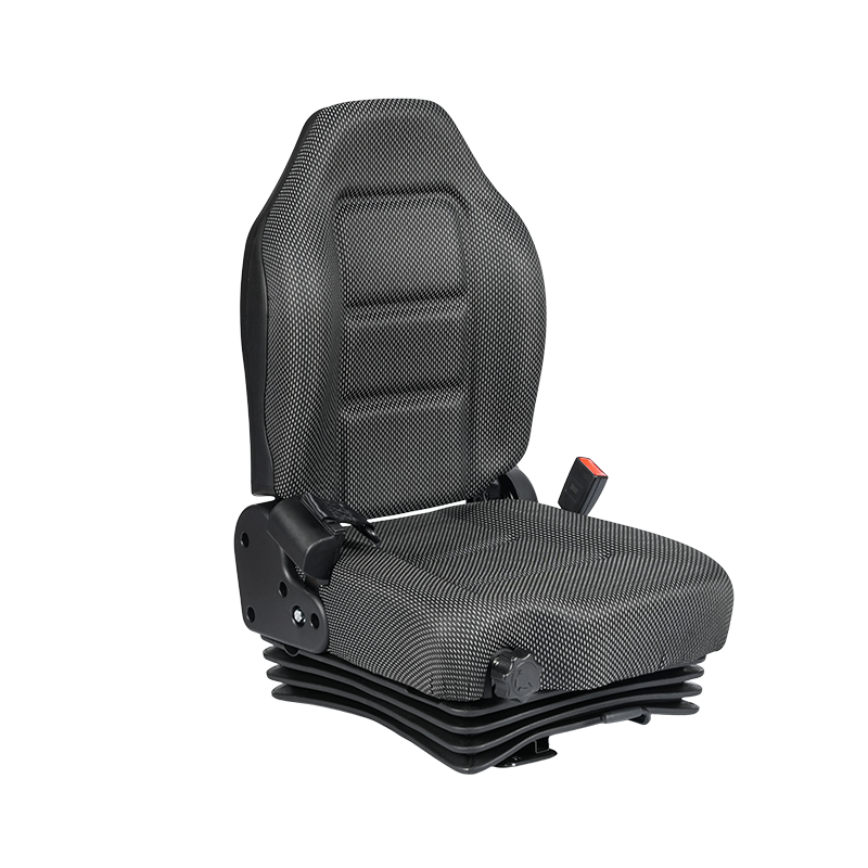 BF6-3 EN13490 IT1 certifikovaná sedačka pro vysokozdvižné vozíky s navíjecím bezpečnostním pásem a tlumením nárazů a spínačem OPS pro vysokozdvižné vozíky s lithiovou baterií Kompatibilní s Hyster, Jungheinrich